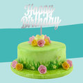 Cake-Topper "Happy Birthday" Größe 2, Spiegel - 1