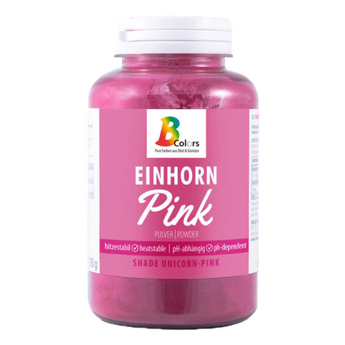 Pulverfarbe Einhorn Pink, 120 g