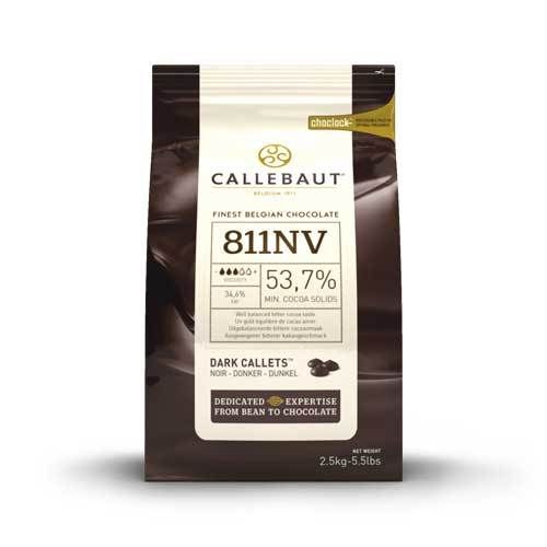 Callebaut Schokoladen-Callets 811, Zartbitter